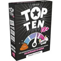 Asmodee Top Ten 18+, Jeu de cartes, Fête, 18 ans(a), 30 min