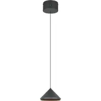 TRIO Suspension moderne Laguna Ø 18cm noir