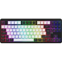 HATOR Rockfall 3 TKL Wireless clavier Gaming USB + RF Wireless + Bluetooth, Aurum Lemon Linear Switches, QWERTZ / QWERTY / AZERTY, ISO Multilingual