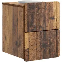 vidaXL Cabinet de chevet mural Bois ancien 33 x 34,5 x 43 cm