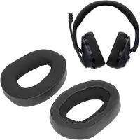 OEM Embouts de rechange pour casque hybride, légers et confortables - Compatibles avec le modèle EPOS H3 PRO - Embouts en mousse à mémoire de forme - Noir - Lot de 2