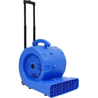 StarTech.com Sèche-sol et sèche-moquette - Ventilateur soufflant - 3 vitesses - 750 W - Prise européenne 220 V - Câble de 5 m - Portable - ABS - Bleu