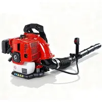 StarTech.com Souffleur à essence - Modèle à sac à dos - Moteur 2 temps de 52 cm³ - Puissant pour les feuilles humides, les saletés et la neige - Rouge
