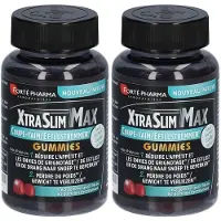 Forte pharma Xtra Slim Max Coupe-faim Gummies 2x60 pc(s) Solution(S)
