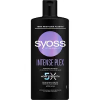 Syoss Shampooing Intense Plex pour cheveux très abîmés, 440ml
