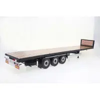 Solido 1:24 Remorque de transport noire