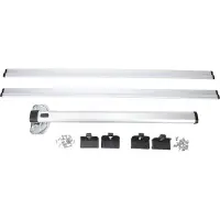 Gistuch Pied de table pliable et rail de disque coulissant 28,5 pouces pieds pliables 38,6 pouces Dual Guide Rails pour yacht de camping-car