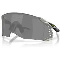 Oakley Hommes, Lunettes de sport, Velo Kato (Encre grise mate, Prizm Noir), Gris