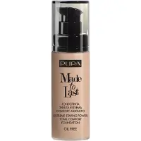 PUPA Milano Maquillage Longue Durée SPF 10 Made To Last (Fond de Teint Confort Total) 30 ml 030 Beige Naturel