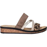 Rieker Pantoufle 'Open Teen' taupe