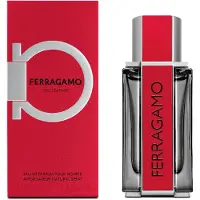 Salvatore Ferragamo Eau De Parfum Cuir Rouge Pour Homme 50 Ml
