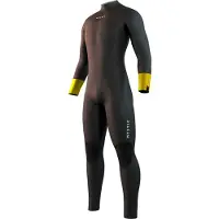 Mystic Rental Fullsuit 5/4 Mm Junior Long Sleeve Back Zip Neoprene Suit Marron M Enfants