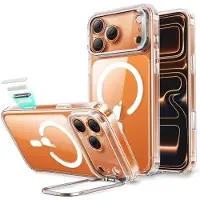 ESR Classic Hybrid HaloLock Kickstand (Apple iPhone 17 Pro Max), Coque pour téléphone portable, Transparent