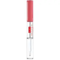 PUPA Milano Made to Last Lip Duo rouge à lèvres liquide longue tenue brillance teinte 008 - Miami Pink 2x4 ml