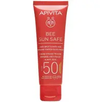 Apivita Bee Sun Safe Crème visage anti-imperfections et anti-rides SPF50 50 ml