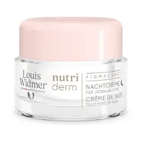 Louis Widmer nutriderm Pigmacare Crème de Nuit Légèrement Parfumée 50 ml Crème De Nuit