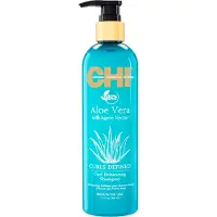 CHI Aloe Vera Curls Defined Curl Enhancing Shampoo shampooing nourrissant pour cheveux bouclés 340 ml