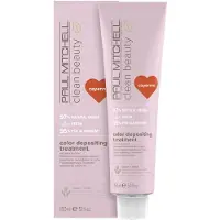 Paul Mitchell Clean Beauty Color Depositing Treatment masque nourrissant pour cheveux colorés teinte Cayenne 150 ml