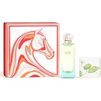 Hermès Paris Coffret cadeau Eau de toilette Un Jardin Sur Le Nil 100 ml + savon parfumé 50 g