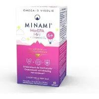 Minami nutrition MorEPA Mini + Vitamine D3 6 Ans+ 60 pc(s) Capsule(S)