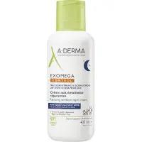 A-Derma Exomega Control Crème Nuit Emolliente Réparatrice 400 ml Crème