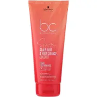 Schwarzkopf BC Bonacure Sun Protect Nettoyant cuir chevelu, cheveux et corps Noix de Coco - 200 ml
