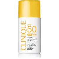 Clinique Sun SPF 50 Mineral Sunscreen Fluid For Face fluide solaire minéral visage SPF 50 30 ml