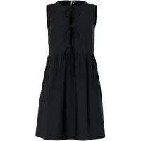 Pieces Jolly Tie Sleeveless Short Dress Noir XS Femme