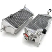 Holeshot Kawasaki Kx500 88-03 Radiator Argenté
