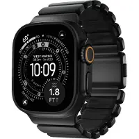 Nomad Bracelet Stratos pour Apple Watch | 44/45/46/49 mm - Black / Black Titanium