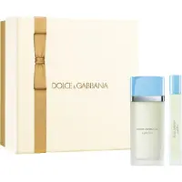 Dolce&Gabbana Coffret cadeau Dolce & Gabbana Light Blue Pour Femme : Eau de Toilette en vaporisateur 50 ml / Eau de Toilette en vaporisateur 10 ml