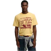 Superdry T-Shirt jaune clair