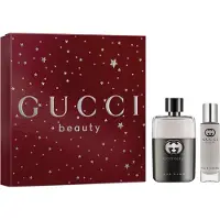 Gucci Guilty Pour Homme Gift Set-edt 50 Ml + 15 Ml Eau De Parfum Rouge,Noir Homme