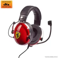 Thrustmaster T.Racing Casque Avec fil Arceau Gaming Noir, Rouge, Acier inoxydable, Jaune