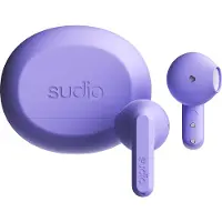 Sudio A3 BT Earphones Purple = 7350071397060 (25 h, Sans fil), Écouteurs, Violet