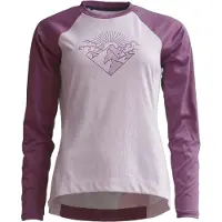 Zimtstern Femmes, Maillot de cyclisme, Women's Pureflowz Shirt L/S (S), Violet, S