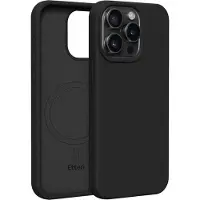 Etteri Silicone Mag case for iPhone 12 / 12 Pro 6,1" black (Apple iPhone 12), Coque pour téléphone portable, Noir