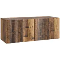 Syfax Meuble TV mural Bois ancien 78,5 x 31 x 30 cm Bois d'ingénierie