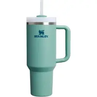 Stanley Quencher H2.O FlowState Tumbler gobelet en acier inoxydable avec paille grand format Spring Green 1 pcs