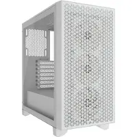 Corsair Boitier PC - 3000D RGB AIRFLOW - ATX Moyen-tour - 3 ventilateurs AR120 RGB - Blanc - (CC-9011256-WW)