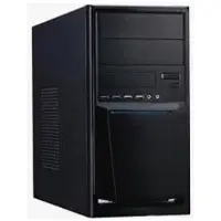 Linkworld 7271-23 C2222 Boîtier (mATX), Boîtier PC, Noir