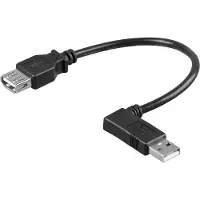 Pro Câble d'extension USB 2.0 - coudé -