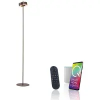 Q-SMART-HOME Lampadaire Q-Rotate marron de créateur