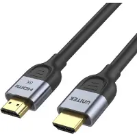 UNITEK C11086GY01-1M Câble HDMI HDMI Type A (Standard) Noir, Gris
