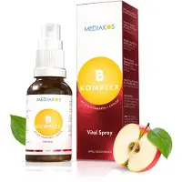 Mediakos GmbH Complexe de vitamines B Mediakos Vital Spray végétalien 50 ml