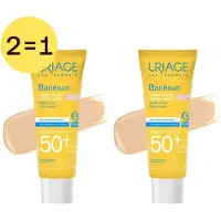 Uriage BARIÉSUN - CRÈME TEINTÉE SPF50+ TEINTE CLAIRE 2x50 ml Crème