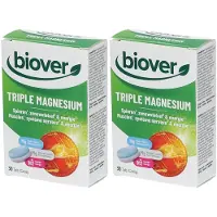 Biover Triple Magnésium 2x30 pc(s) Comprimé(S)
