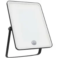 Ledvance Prozek. Essential Sensor 50W/830 melns /12 L_FL_ESS_50/830_SENS