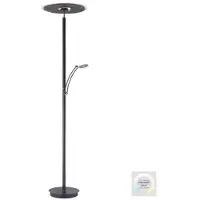 Paul Neuhaus Lampadaire LED , couleur anthracite, intensité réglable, fonction de mémorisation de la température de couleur 2700-5000 K, référence 673-13