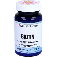 Hecht Pharma GmbH Geschäftsbereich Handelsware BIOTIN 5 mg GPH, gélules, 90 gélules